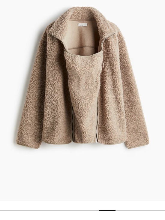 H&M Jackets & Blazers - NWT H&M Babywearing before and after Sherpa Teddy Jacket Small